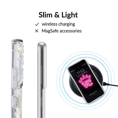 Starry Night Clear Samsung Case
