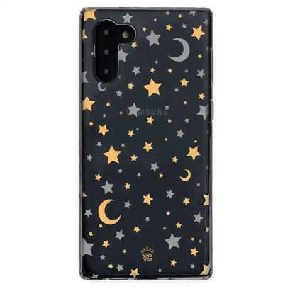 Starry Night Clear Samsung Case