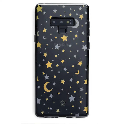 Starry Night Clear Samsung Case