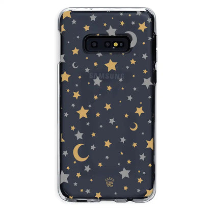 Starry Night Clear Samsung Case