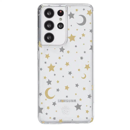 Starry Night Clear Samsung Case