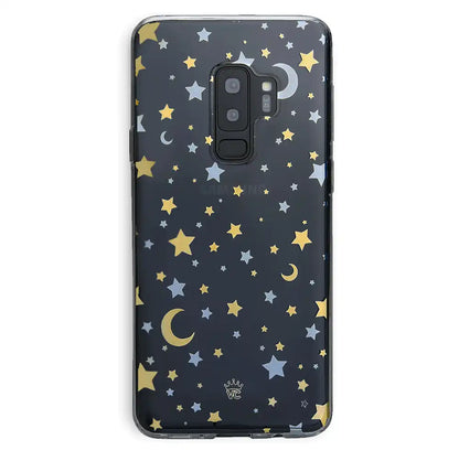 Starry Night Clear Samsung Case