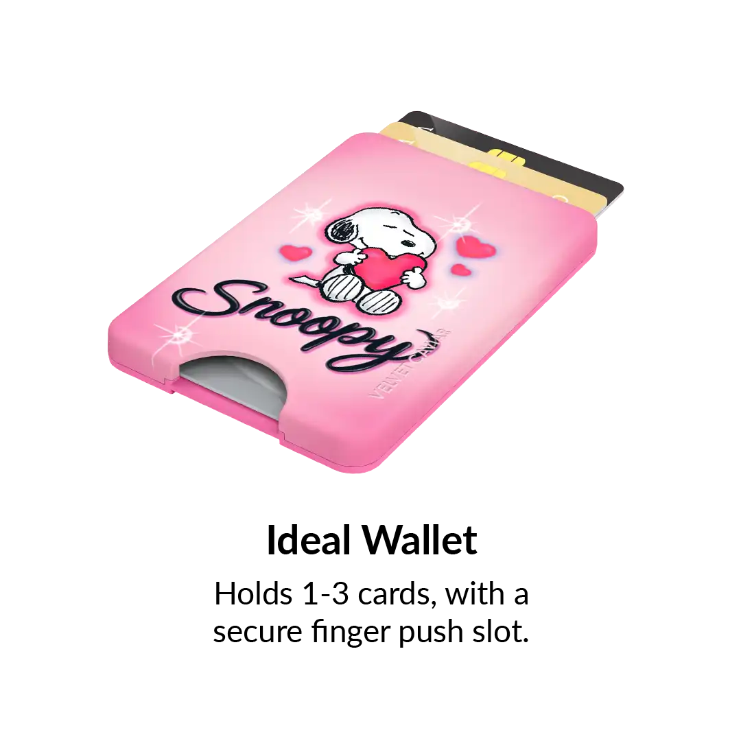 Snoopy Be Mine MagSafe Wallet