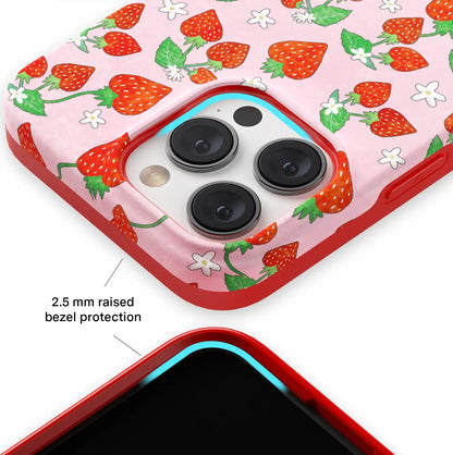 Strawberry Sweethearts iPhone Case