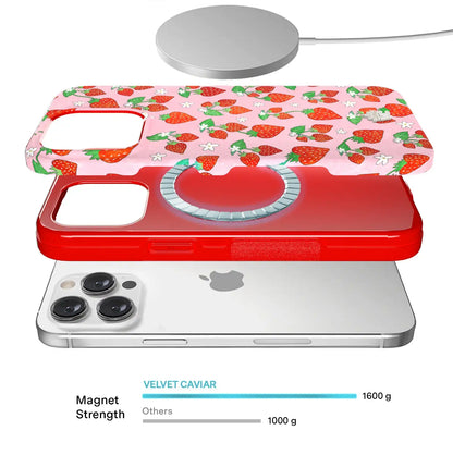 Strawberry Sweethearts iPhone Case