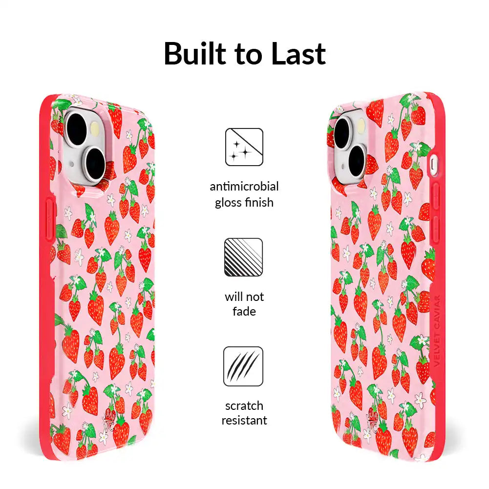 Strawberry Sweethearts iPhone Case
