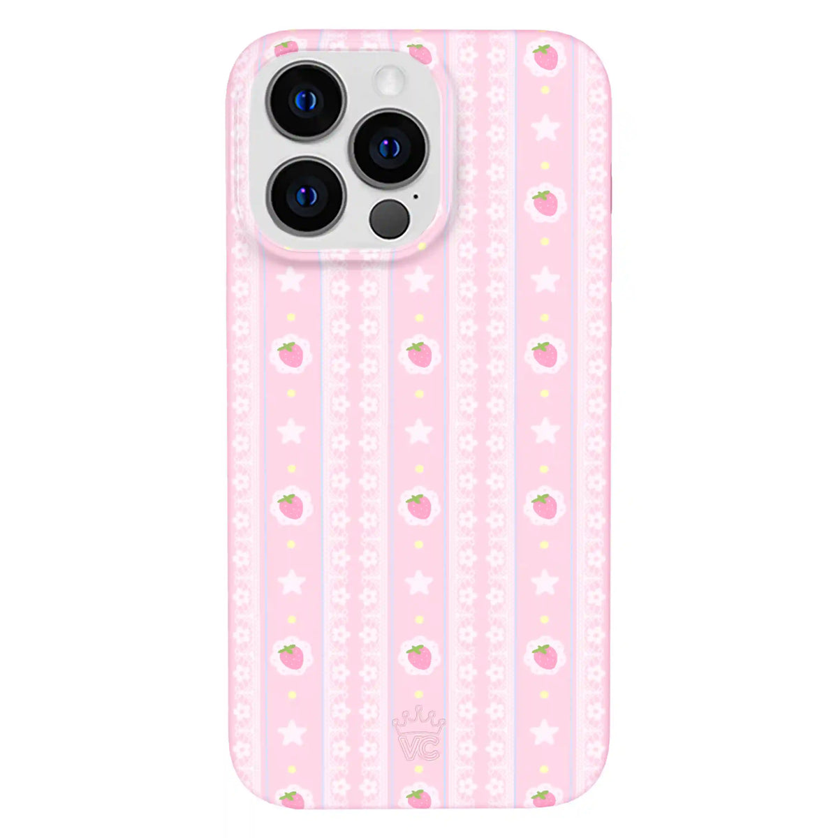 Strawberry Macaron iPhone Case