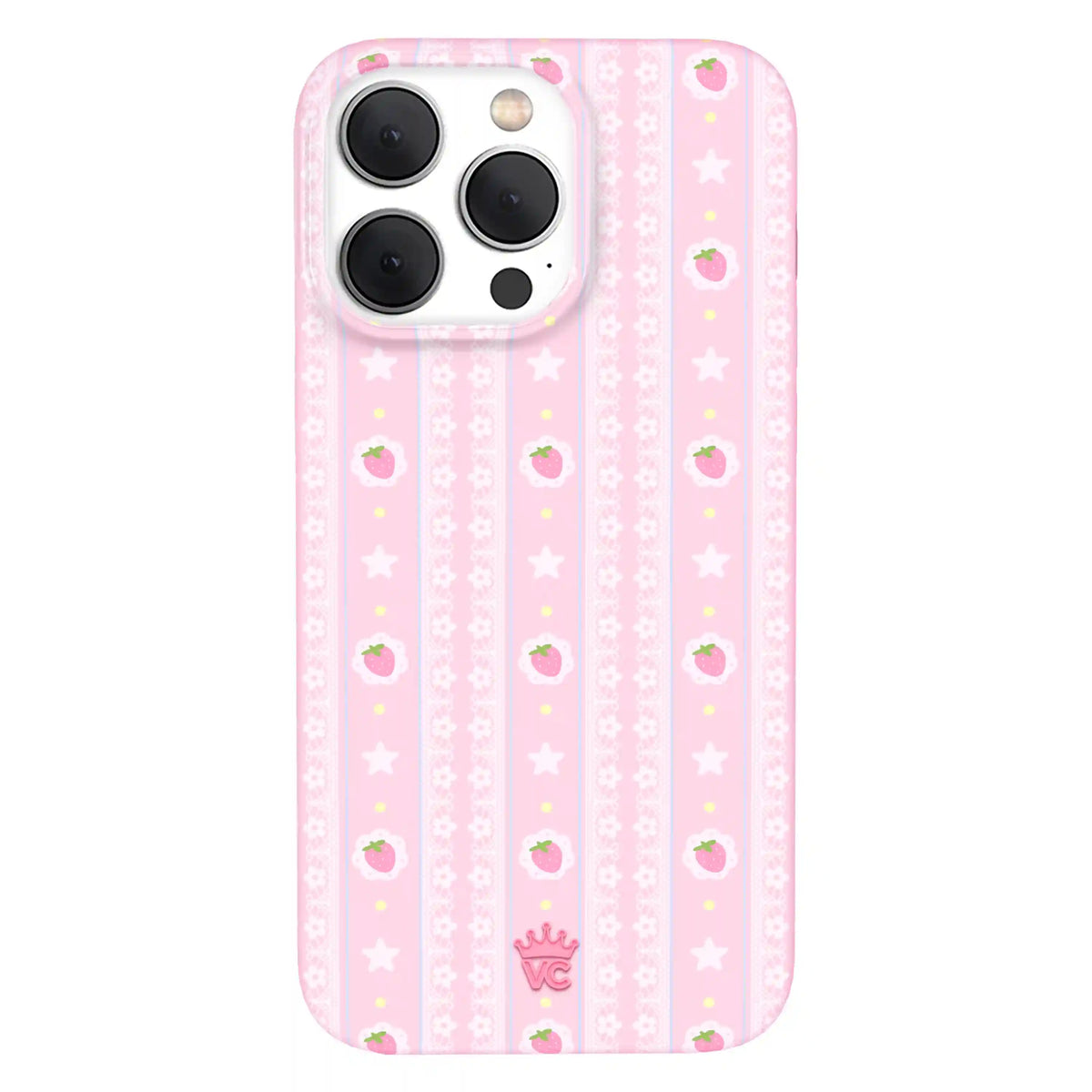 Strawberry Macaron iPhone Case