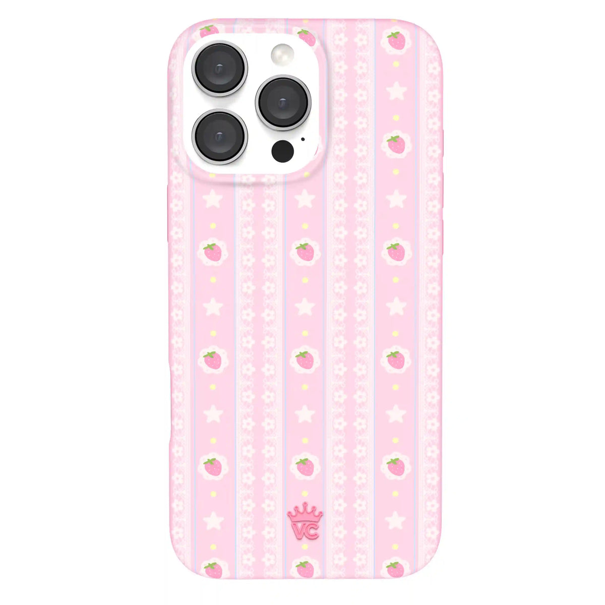Strawberry Macaron iPhone Case