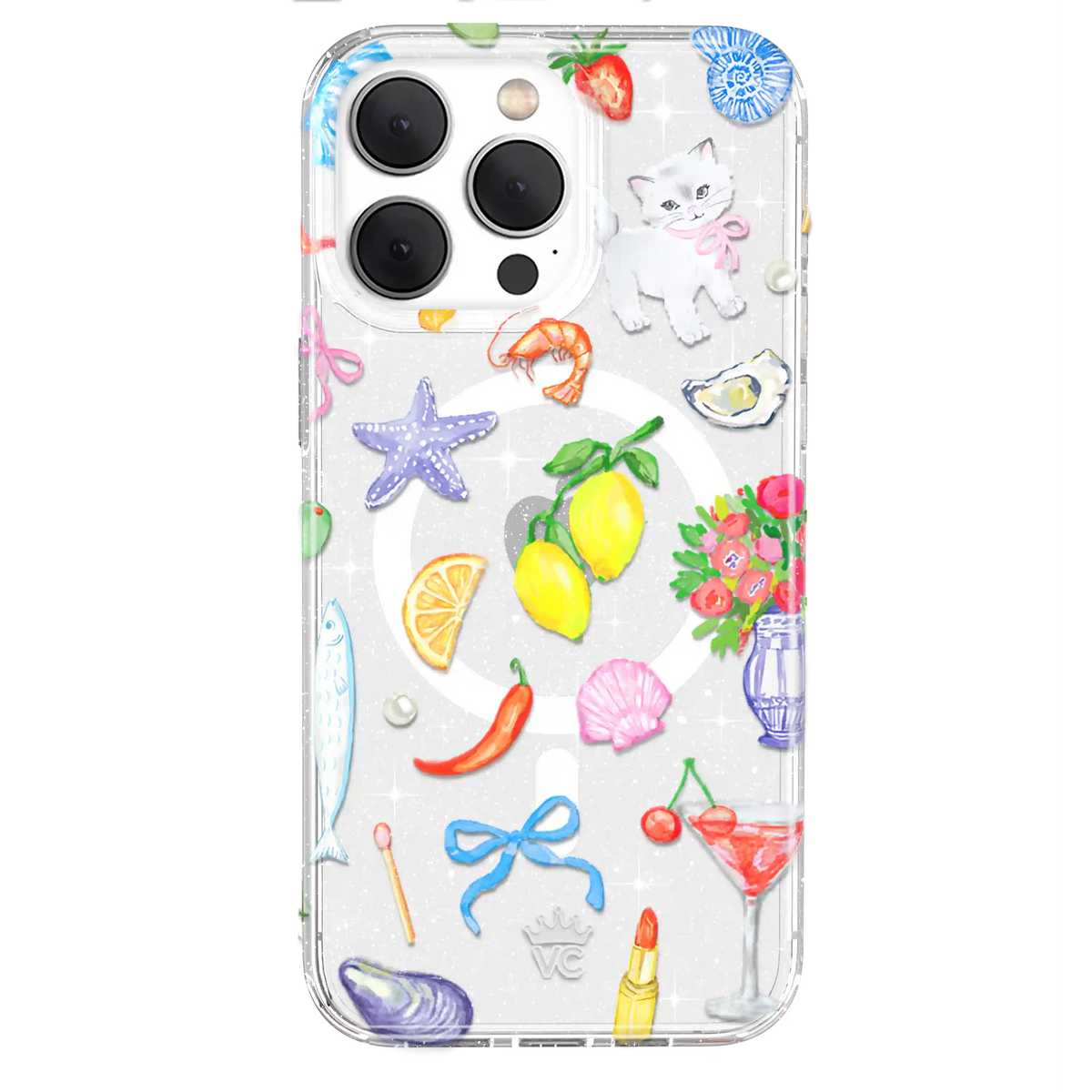 Dolce Vita Glitter iPhone Case