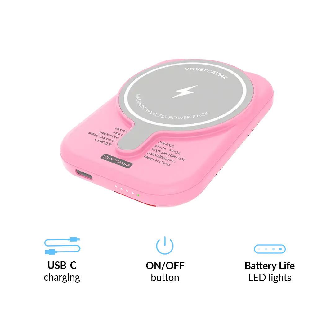 Sweet Cherry Portable MagSafe Charger Power Pack