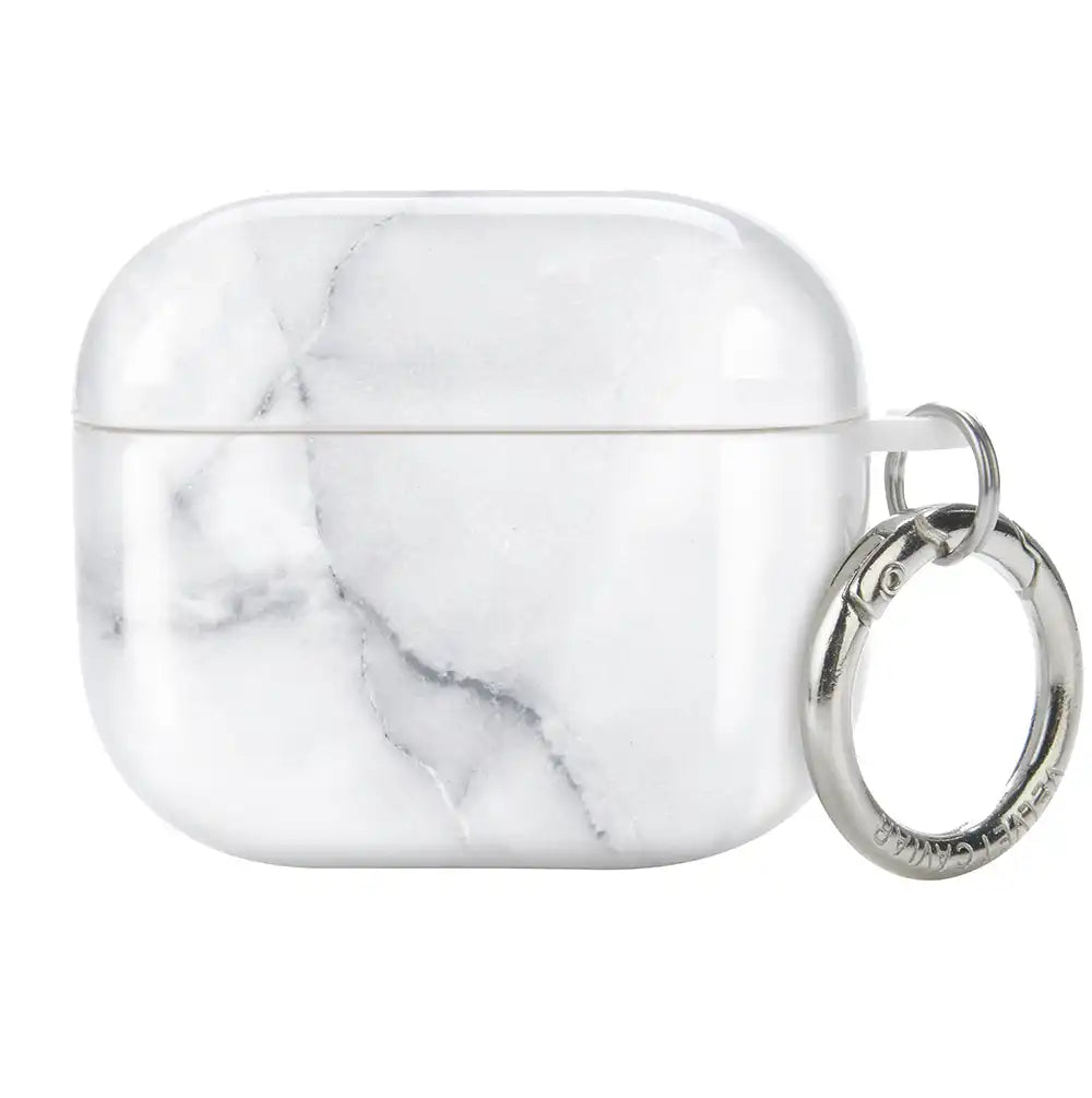 Carrara Marble AirPod Case