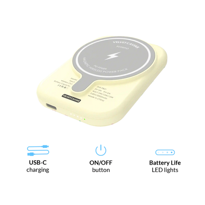 Buttercup Bows Portable MagSafe Charger Power Pack
