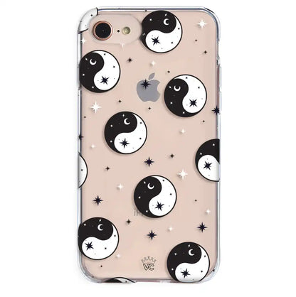 Yin & Yang Clear iPhone Case