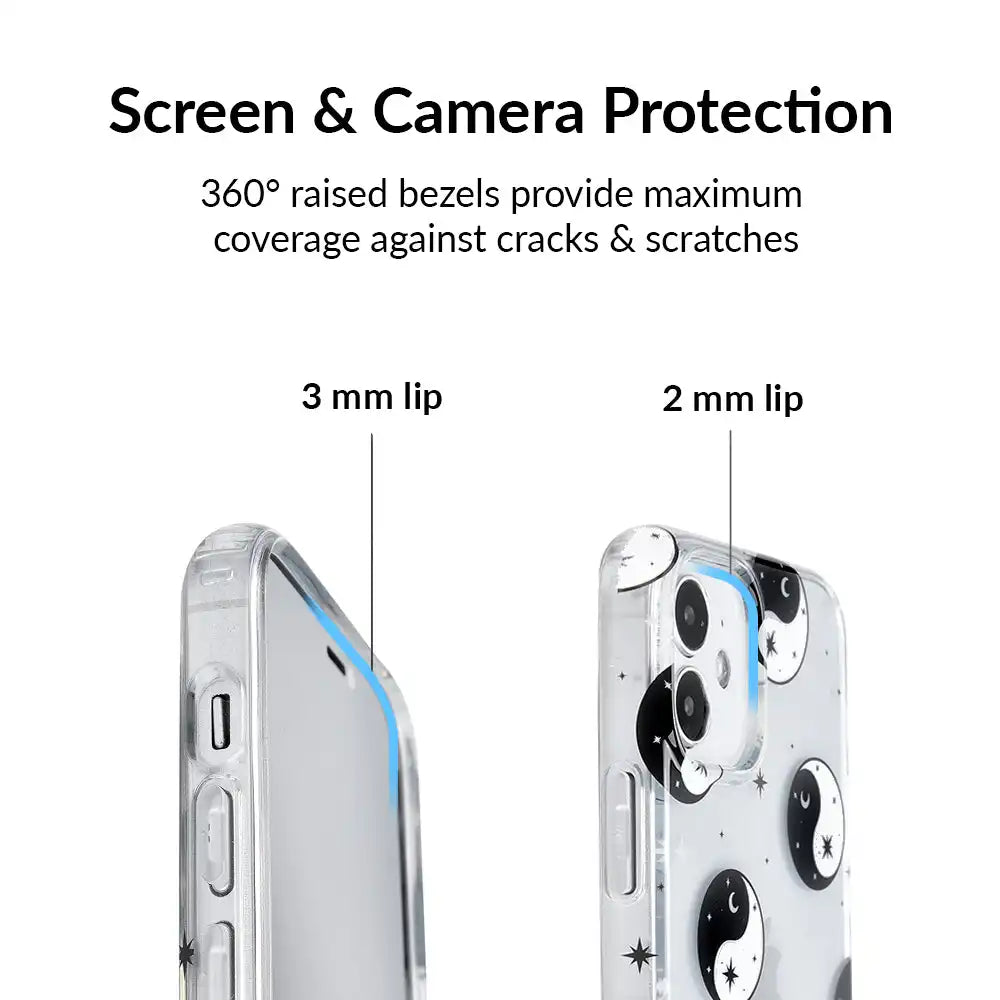 Yin & Yang Clear iPhone Case